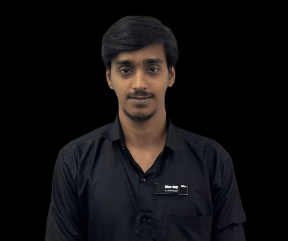 SHIVAM PANDEY - CLUB MANAGER