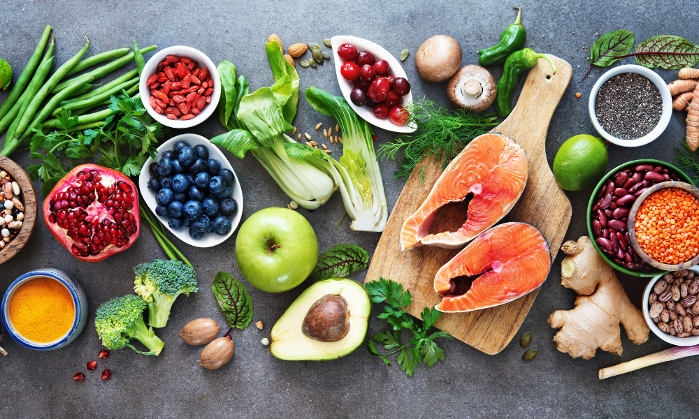 The realm of Healthy food and Balanced diet